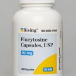 フルシトシン(Flucytosine) ～ アスペルギルス症の長期治療のために他の抗真菌剤と組み合わせて使用されることが多い抗真菌薬