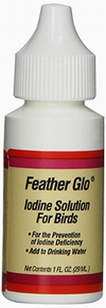 Feather Glo Iodine Solution, 1-Ounce